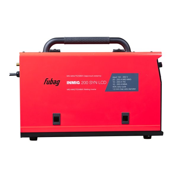 Полуавтомат сварочный FUBAG INMIG 200 SYN LCD (новый дисплей) в Москве фото