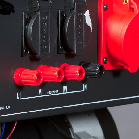 Бензиновый генератор FUBAG BS 8000 DA ES (трехфазный) с электростартером и коннектором автоматики в Москве фото