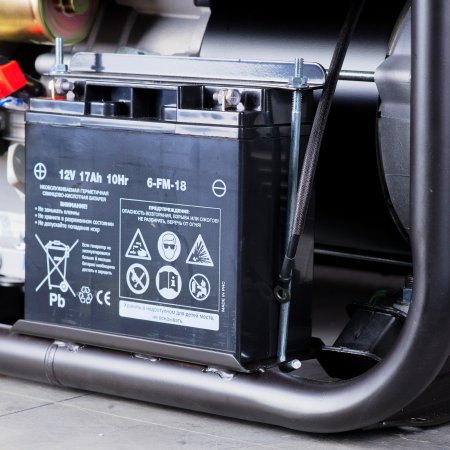 Бензиновый генератор FUBAG BS 8000 DA ES (трехфазный) с электростартером и коннектором автоматики в Москве фото