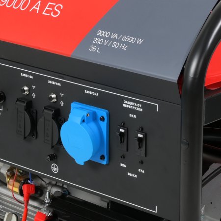 Бензиновый генератор FUBAG BS 9000 A ES с электростартером и коннектором автоматики в Москве фото